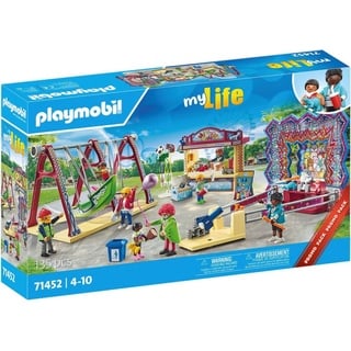 Playmobil® Konstruktions-Spielset Freizeitpark (71452), Family Fun, (135 St), Made in Germany bunt