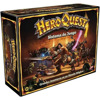 Hasbro Gaming Avalon Hill - HeroQuest Game - Dungeon Adventure Game 2 bis 5 Spieler ab 14 Jahren HASBRO