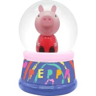 Peppa Pig Schneekugel Glitzerkugel Peppa Pig, 10 cm