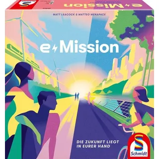Schmidt 49444 - E-Mission, Die Zukunft in eurer Hand, Klimawandel-Spiel, Familienspiel