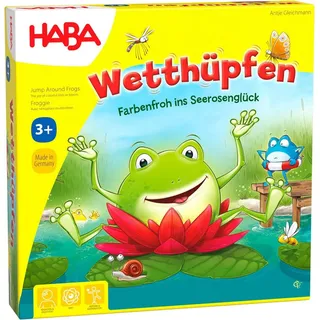 Haba Spiel, Mitbringspiel M Würfelspiel Wetthüpfen 1305272001
