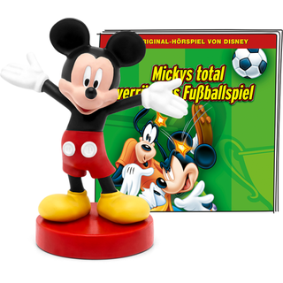 Tonies Hörfigur Disney - Mickys total verrücktes Fußballspiel | Hörspiel für Toniebox | Ab 4 Jahren | 60 Min. Laufzeit
