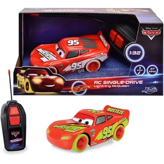 JADA RC-Auto ferngesteuertes Auto RC Disney Cars Glow Racers LMQ 1:32 203081006