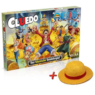 Cluedo - One Piece inkl. Ruffy Strohhut Spiel Gesellschaftsspiel Brettspiel deutsch