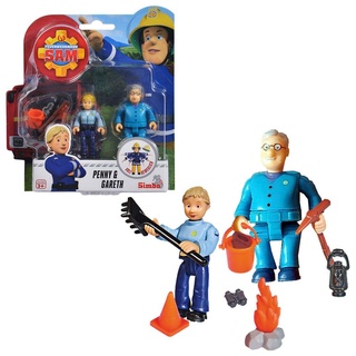 ★ Feuerwehrmann Sam Spielfiguren Set | Simba Toys (Penny & Gareth)