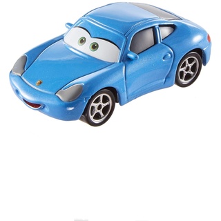Mattel Disney Cars FJH98 "3 Die-Cast Sally Carrera" Fahrzeug, Black