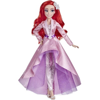 Disney Prinzessin Style Serie 07 Arielle, moderne Modepuppe mit Ohrringen und Schuhen, für Mädchen ab 6 Jahren