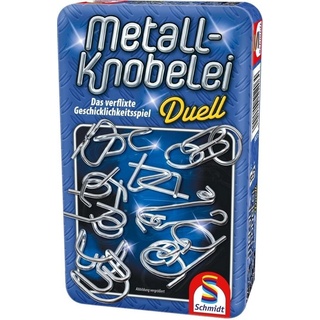 Schmidt Spiele 51206 Metall-Knobelei Duell, Reisespiel