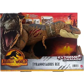 Mattel HGC19 - Jurassic World - Dominion - Tyrannosaurus Rex, Dinosaurier Spielfigur