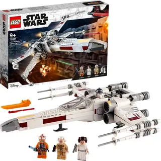 LEGO 75301 Star Wars Luke Skywalkers X-Wing Fighter Spielzeug mit Prinzessin Leia und Droide R2-D2 als Figur - Bunt