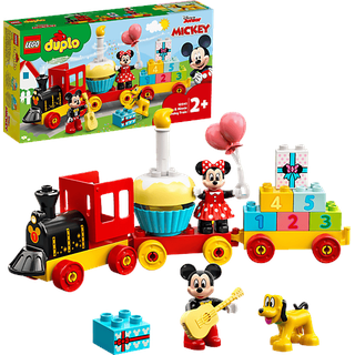 LEGO DUPLO Disney 10941 Mickys und Minnies Geburtstagszug Bausatz, Mehrfarbig