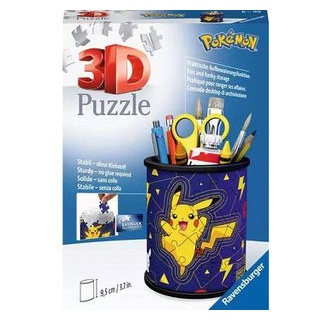 Ravensburger Puzzle 3D Puzzle Utensilo Pokemon, 3D Puzzle, ab 6 Jahre, 54 Teile