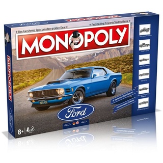 Winning Moves Spiel, Brettspiel »Monopoly Ford« beige