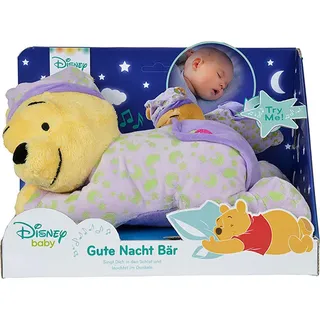 Disney Winnie Puuh Glow-in-the-Dark-Plüschfigur "Winni Pooh Gute Nacht Bär II" - ab 3 Monaten