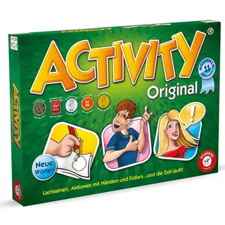 Piatnik 6028 - Activity Original |Spielklassiker für Partys und Spieleabende |Pantomime, Zeichnen, Erklären sind gefragt | 2.640 neue Begriffe | Bis zu 16 Spieler möglich