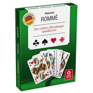 ASS Altenburger Spiel, Familienspiel 22570071 - Rommé klassisch, Strategiespiel bunt