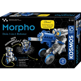 Kosmos Morpho, Programmierbarer Roboter, 8 Jahr(e), Blau, Grau