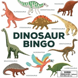 Laurence King Verlag GmbH - Dinosaur Bingo (Kinderspiel)