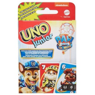 Mattel® Spiel, Mattel HGD13 - Paw Patrol - Kartenspiel, UNO Junior bunt