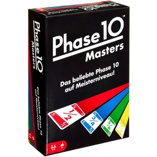 Mattel® Spiel Mattel Games Phase 10 Masters Kartenspiel bunt