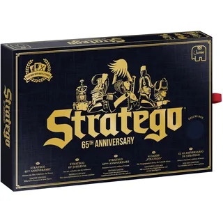 Jumbo Spiele GmbH JUM19945 Stratego – 65 Jahre Jubiläumsversion Strategiespiele, 5 x 16 x 24