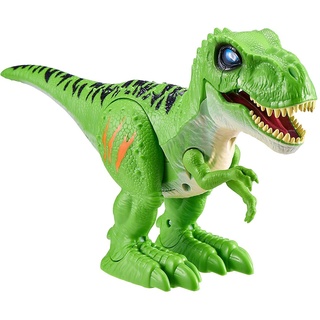 Robo Alive Angreifender T-Rex Serie 2, Dinosaurier-Spielzeug, batteriebetriebenes Roboter-Spielzeug (grün)