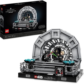 LEGO® Konstruktions-Spielset Star Wars Thronsaal des Imperator Diorama (75352), (807 St)