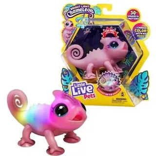 MOOSE TOYS 300019 Little Live Pets: Leuchtendes Chamäleon Nova