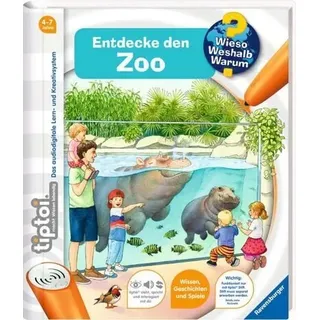 RAVENSBURGER 32920 tiptoi® Wieso? Weshalb? Warum? Entdecke den Zoo