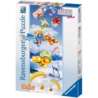 Ravensburger 15117 - Gelini: Fallschirmsprung - 1000 Teile Panorama Puzzle