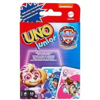 MATTEL HPY62 MATTEL Games Uno Junior Paw Patrol: The Mighty Movie