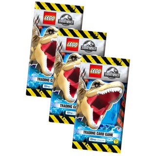 Blue Ocean Sammelkarte Lego Jurassic World 2 Karten - Sammelkarten Trading Cards (2022) - 3, Jurassic World 2 Karten - 3 Booster