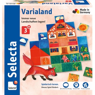 Selecta Spielzeug Legespiel Varialand (Italienisch)