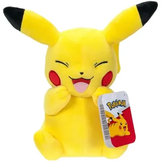 Pokémon PKW3080-20cm Plüsch - Pikachu, offizielles Plüsch