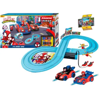 Carrera® Autorennbahn Carrera® First - Spidey - It's Spidey Time! (Streckenlänge 2,4 m) bunt