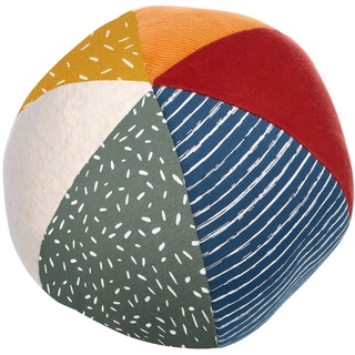 sigikid 43212 Baby textiler Soft-Spielball, mehrfarbig/19 cm