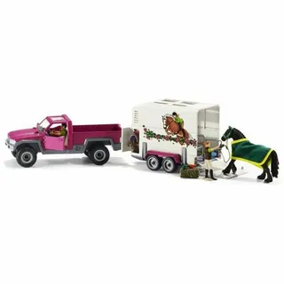 Schleich® Konstruktions-Spielset Spielset Fahrzeuge Schleich Pferd