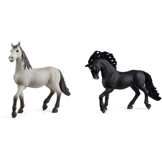 SCHLEICH 13923 Spielfigur - Pura Raza Española Hengst (Horse Club) & 13924 Spielfigur - Pura Raza Española Jungpferd (Horse Club)
