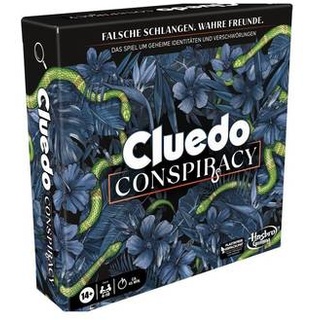 HASD0080 - Cluedo Conspiracy, Brettspiel, für 4-10 Spieler, ab 14 Jahren (DE-Ausgabe)