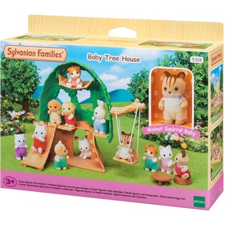 Sylvanian Families 5318 Baby Abenteuer Baumhaus - Puppenhaus Spielset