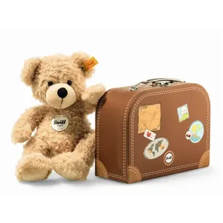 Steiff - Fynn Teddybär im Koffer, beige, 28cm