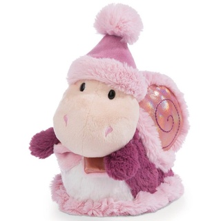 Nici Kuscheltier Cosy Winter, Schnecke Soa, 50 cm, enthält recyceltes Material (Global Recycled Standard) rosa