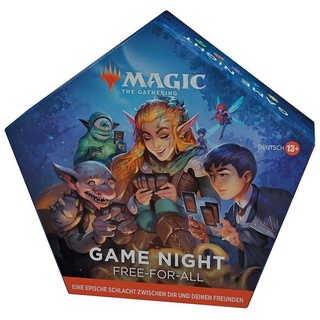 Magic the Gathering Sammelkarte Game Night Jeder-gegen-Jeden Starter 2-5 Spieler Deutsch blau