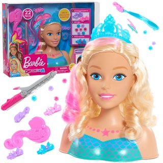 Barbie JP Dreamtopia Mermaid Styling Head, 22 Pieces