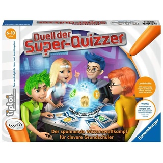 Ravensburger tiptoi 00833 - "Duell der Super-Quizzer" / Spiel von Ravensburger ab 6 Jahren / Der spannende Wissenswettkampf für clevere Grundschüler