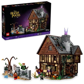 LEGO Ideas Hocus Pocus Disney: Das Anwesen der Sanderson-Schwestern 21341 Bauset Ein Halloween-Geschenk für Erwachsene