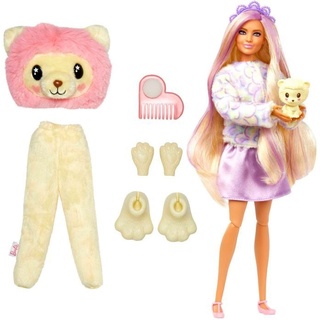 Mattel Barbie - Barbie Cutie Cozy Cute Reveal Serie Puppe - Löwe