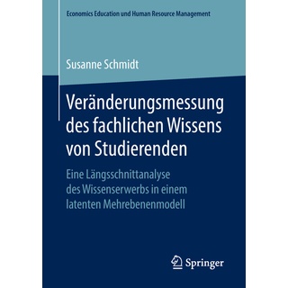 Veränderungsmessung Des Fachlichen Wissens Von Studierenden - Susanne Schmidt  Kartoniert (TB)