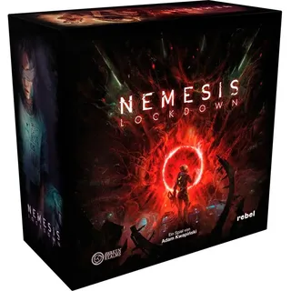 Asmodee Spiel Asmodee Nemesis: Lockdown, Brettspiel