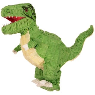 Smiffys Dinosaurier-Piñata, Grün, 41x37cm